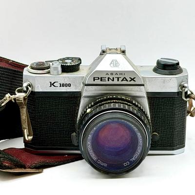 Asahi Pentax K1000 35mm Film Single-Lens Reflex (SLR) Camera