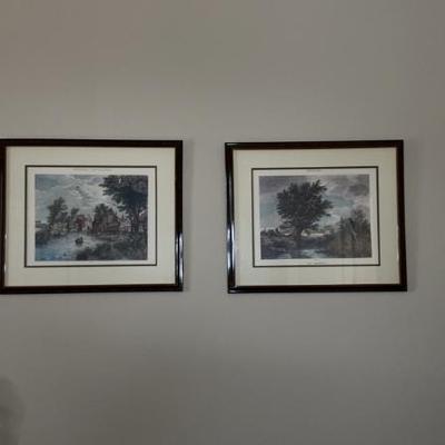 Framed Print Pair