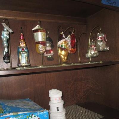 Christopher Radko ornaments & other blown glass made in Poland