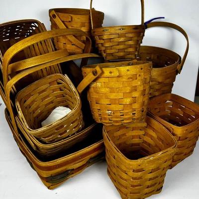 Longaberger Basket Collection Lot 2 Of 2 