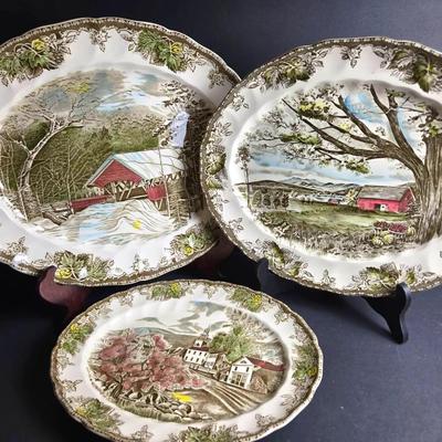 Johnson Brothers Friendly Village Platters (3)