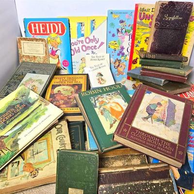 Antique & Vintage Books - Mostly Children’s