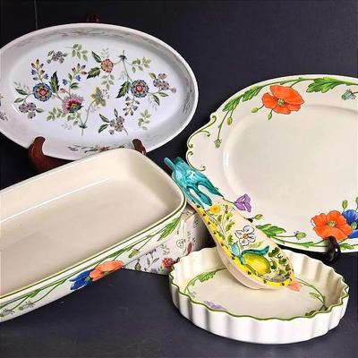 Villeroy & Boch "Amapola" & New in Box Andrea by Sadek "Buckingham" Tableware