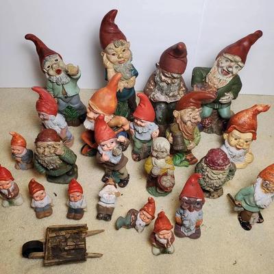 Vintage West German Yard Gnomes & More