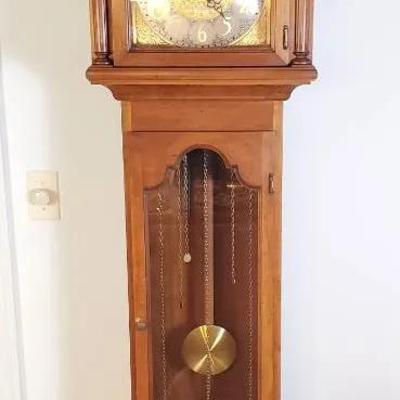 Seth Thomas Grandfather Clock - 17x11x80”