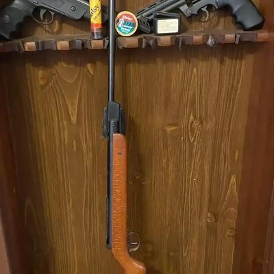 Ruger .177 Pellet Pistol, Crosman 357 .177 Pellet Pistol & .177 Pellet Rifle