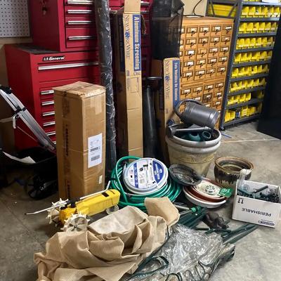 Lawn & Garden Supplies Featuring Screening, Sprinklers & Greenhouse Tent