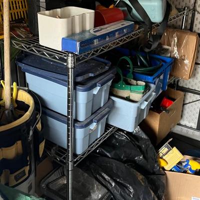 Sale Photo Thumbnail #24: Metal rolling cart