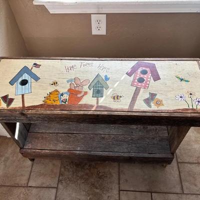 Painted Bench