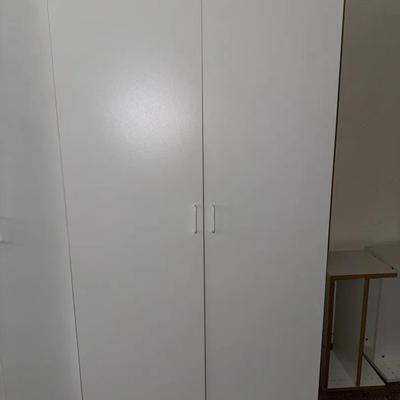 White Storage Cabinet 