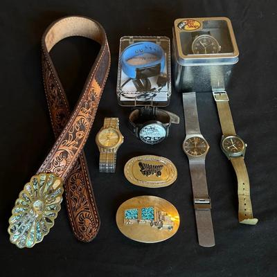 Watches and Belt Buckles