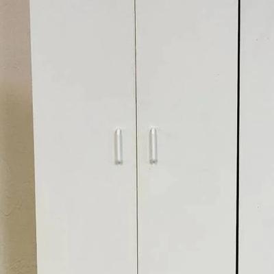 White Cabinet On The Left