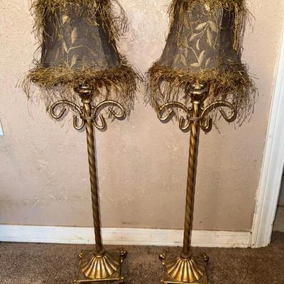 Two Decorative Lamps 