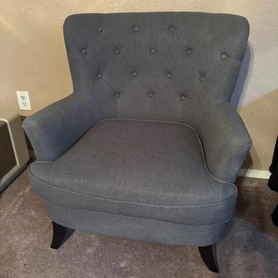Noble House Gray Club Chair