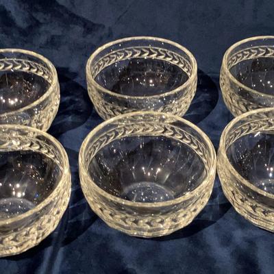 Villeroy & Boch Miss Desiree Crystal Bowls - Set of 6 
