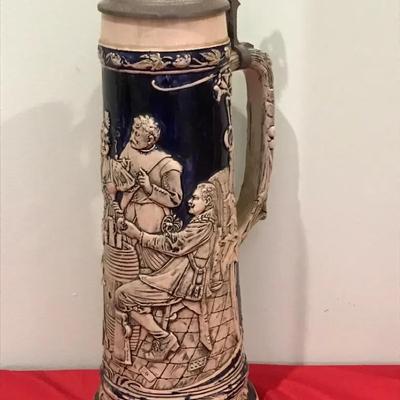 Tall German Beer Stein