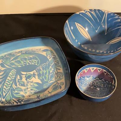 Royal Copenhagen Pottery 1960s Aluminia Faience Tenera Series 