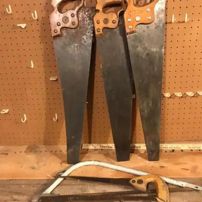 Assorted Hand Saw Lot