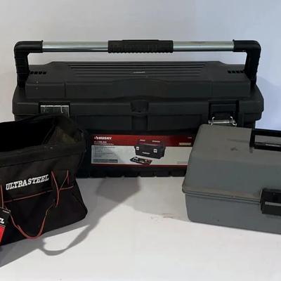 Tool Boxes And Bag Set