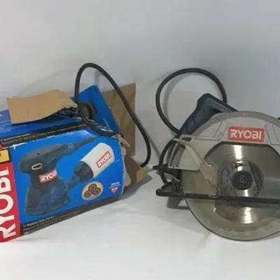 Ryobi Sander And Circular Saw