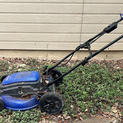 Kobalt KM210 electric walk-behind lawn mower