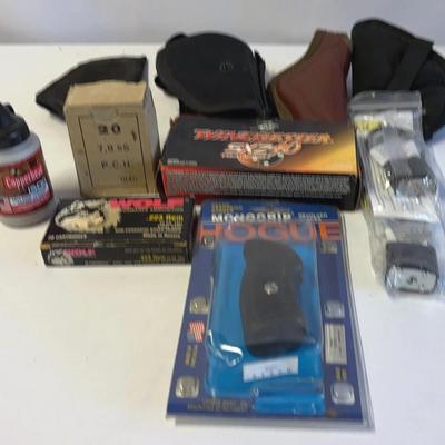 Gun Holders, Ammunition & Cable Locks 