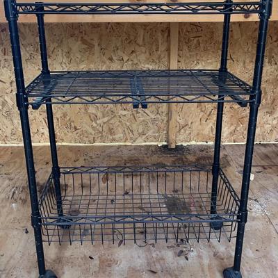Rolling Wire Shelf