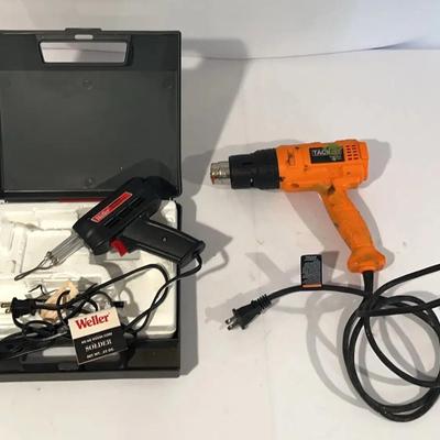 Weller Corded Soldering Gun & Tacklife Heat Gun