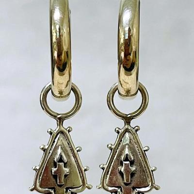 Signed “JM” Sterling Earrings from Thailand