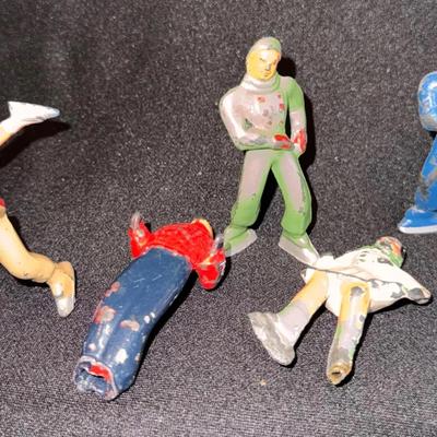 Barclay Skater Figurines