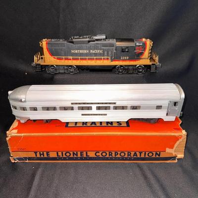 Lionel Trains: Silver Dawn & Northern Pacific 