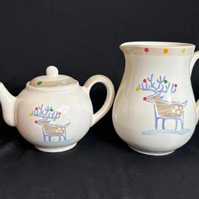 “Home” Pitcher And Tea Pot 