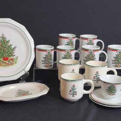 Christmas Porcelain China (Pfaltzgraff and FURIO)