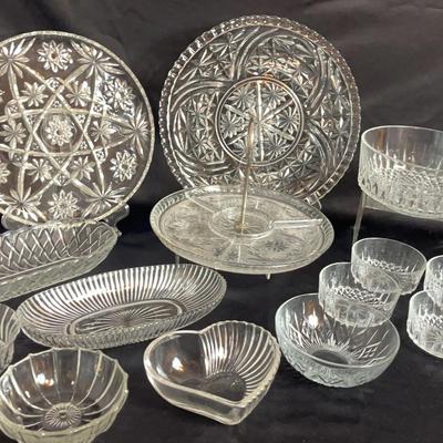 Crystal Glass Set Of 14 
