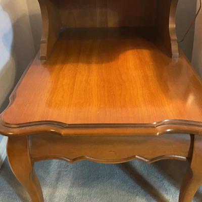 Bassett Two Tier Step End Table II