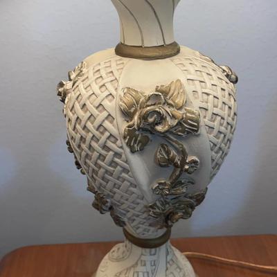 Italian Style Porcelain Table Lamp I