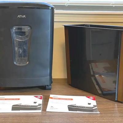 Ativa Shredder And Trash Bin