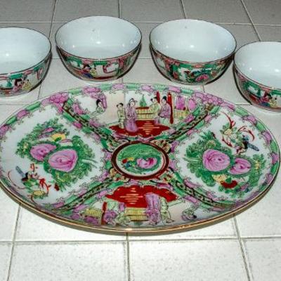 Famille Rose Medalion ceramics