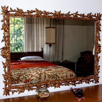 Large Tree Branch Motif  Mirror - (Howard Elliot?)
