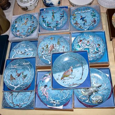 Haviland Limoges 12 Days of Christmas