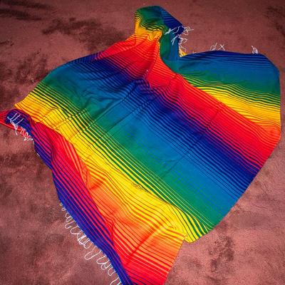 VINTAGE MEXICAN BLANKET/RUG