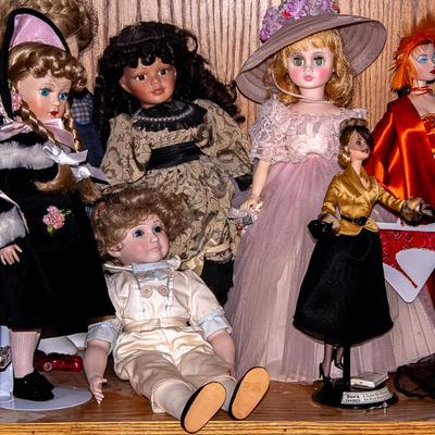 LARGE DOLL COLLECTION INCLUDING MADAME ALEXANDER