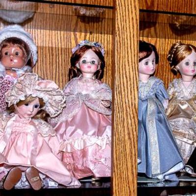 LARGE DOLL COLLECTION INCLUDING MADAME ALEXANDER