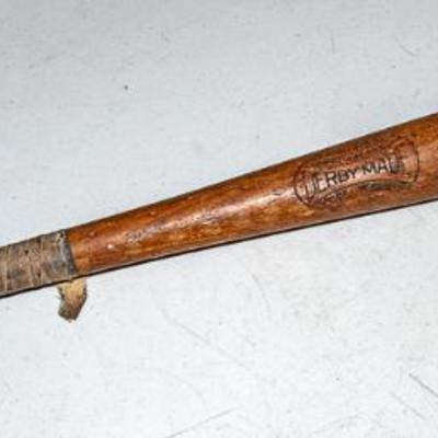 1930S DERBY MADE BASEBALL BAT