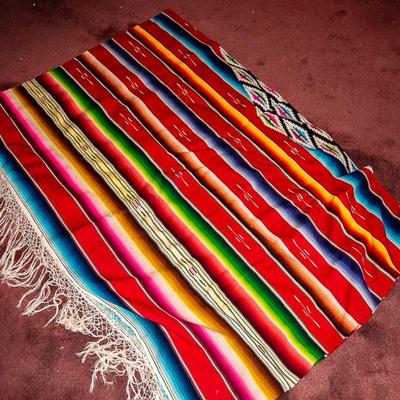 VINTAGE MEXICAN BLANKET