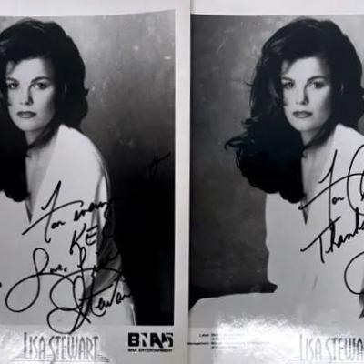"Lisa Stewart" Autographed Headshots - A Collector's Dream