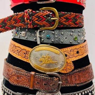 Western Style Belt Collection 