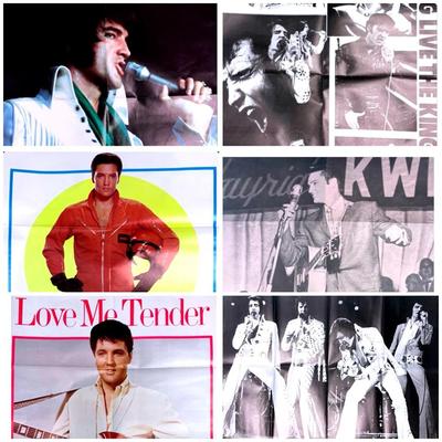 Vintage Elvis Presley Posters Collection 