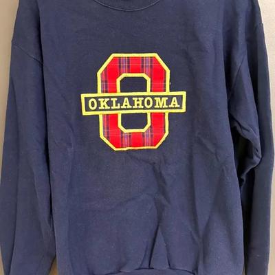 Vintage “SANTEE” Oklahoma University Crewneck Sweatshirt 