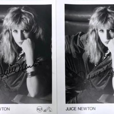 "Juice Newton" Autographed Headshots 